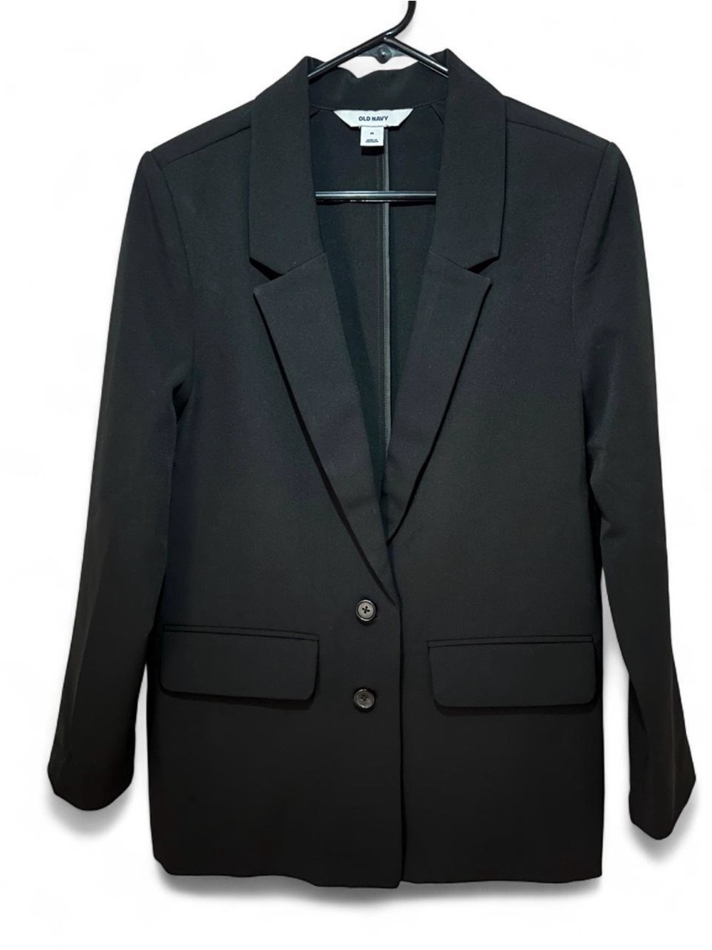 Old Navy Black Women's Single-Breasted Blazer